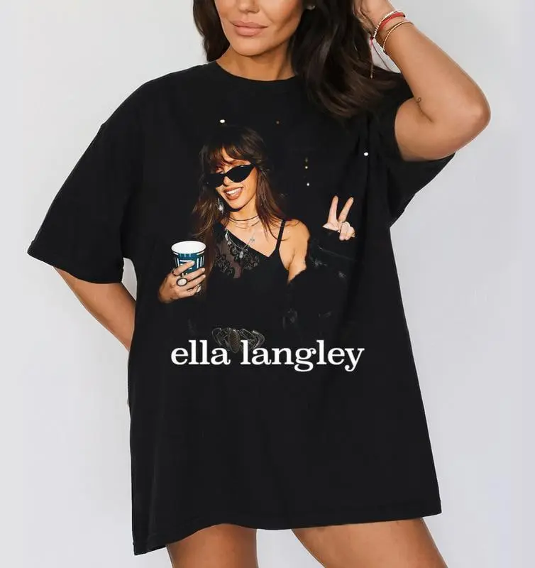 ELLA LANGLEY HUNGOVER TOUR SHIRT, Still Hungover Tour Merch, Country Singer Unisex Tee, Gift for Fans, Music Concert Outfits