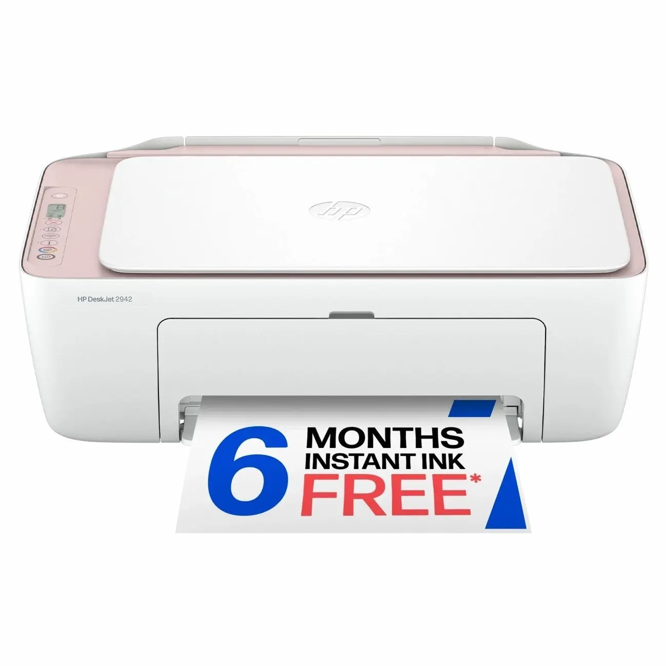 HP DeskJet 2942 Wireless All-in-1 Color Inkjet Printer, 6 Months Free Instant Ink