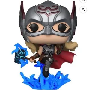 POP! Thunder Mighty Thor #1046, Bobble-Head and Glows in the Dark-Exclusive. Thor love and Thunder. Pop in a Box. Collectible Figure
