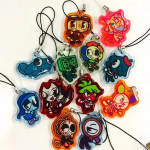 Dandy 's World Acrylic Keychain | Double Sided Keychain