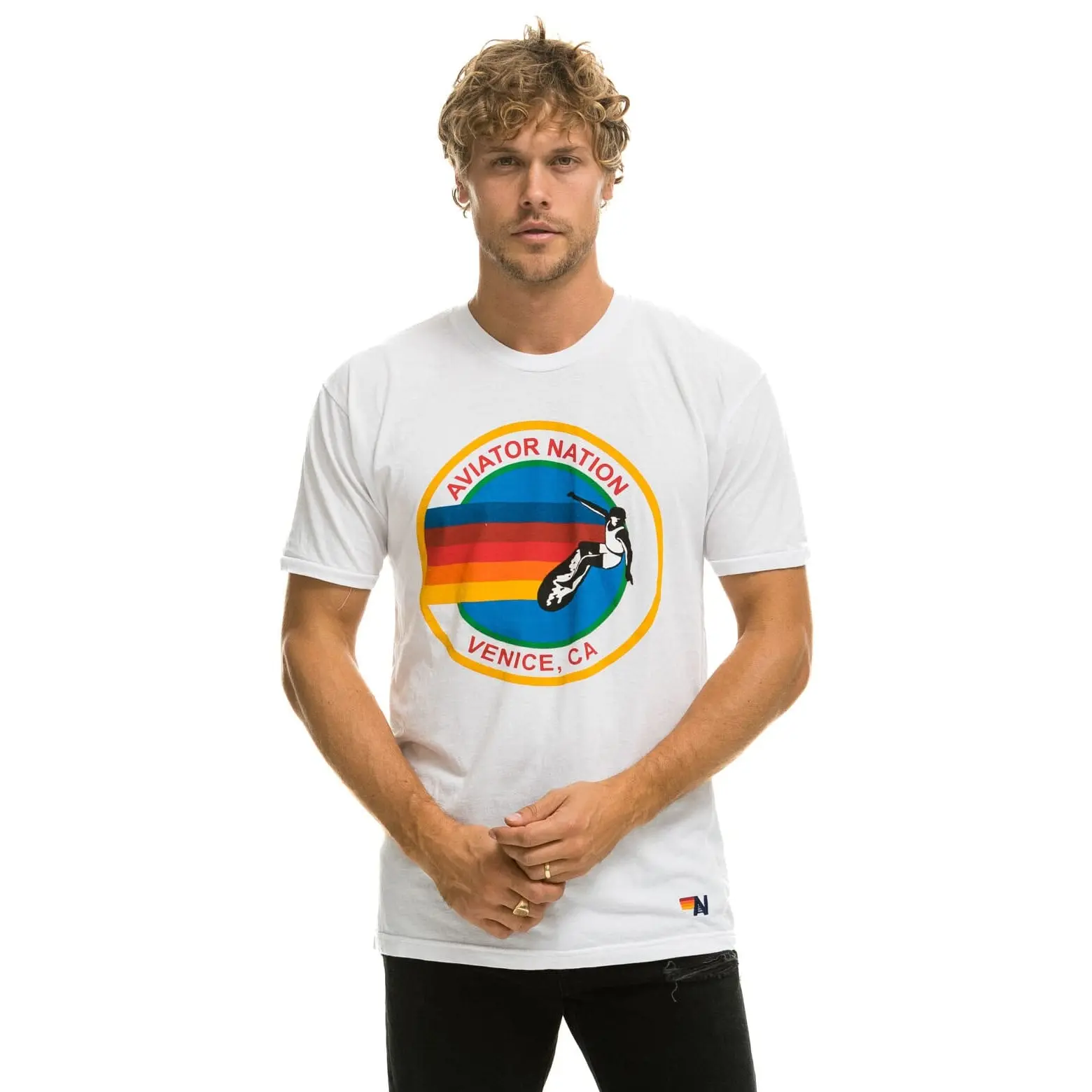 SIGNATURE VENICE TEE - WHITE