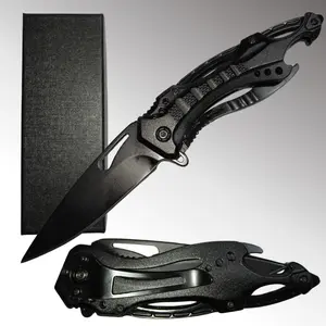 Premium Ergonomic Razor-Edge Folding Tool Knives, Compact Folded Blade, Portable Everyday Carry, Men's Kitchen Meat Slicer for Outdoor Camping Use