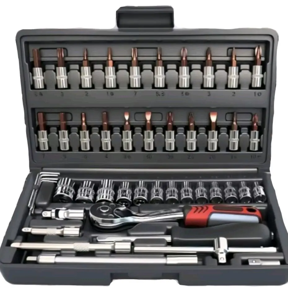 46 Piece Tool Set For Home & Auto