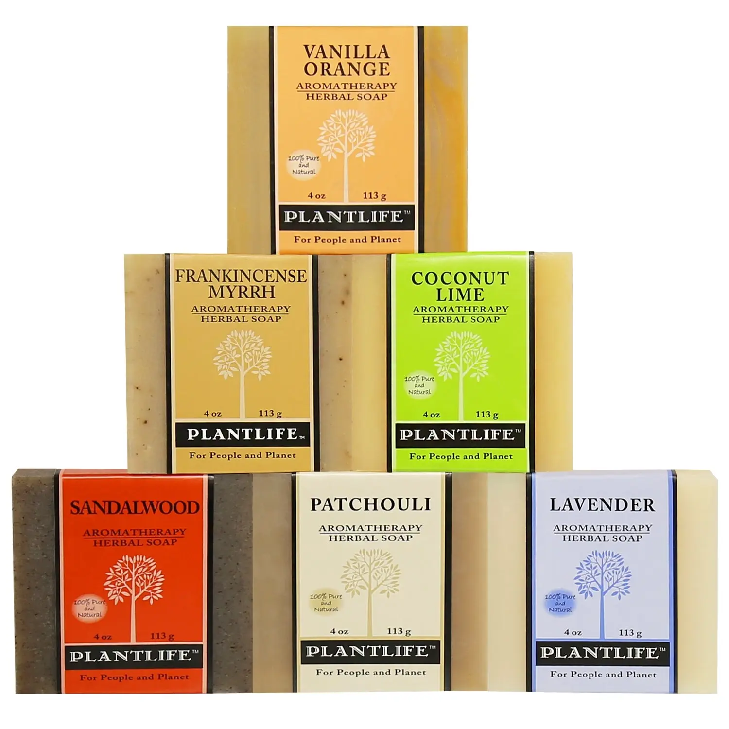 Plantlife Create Your Own 6 Pack Soap Set – Natural Herbal Body Bars, Handmade & Plant‑Based