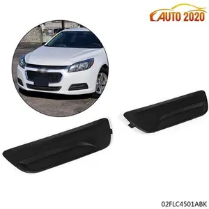 FOG LIGHT COVER LEFT & RIGHT SIDE BLACK FIT FOR CHEVROLET MALIBU 2013-2015 FOG LIGHT COVER LEFT & RIGHT SIDE BLACK FIT FOR CHEVROLET MALIBU 2013-2015