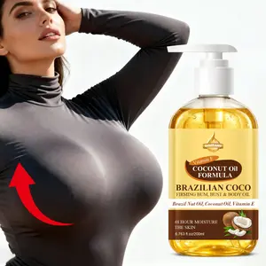 Brazil Nuts Firming Body Oil, Coconut Oil Vitamin E Formula, Multi-Location Massage Lifting, 48-Hour Moisturizing, Essential After Shower, Brazilian Coco