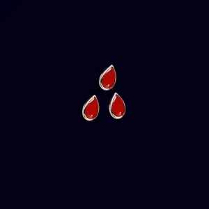 True Blood Gold and Enamel Studs
