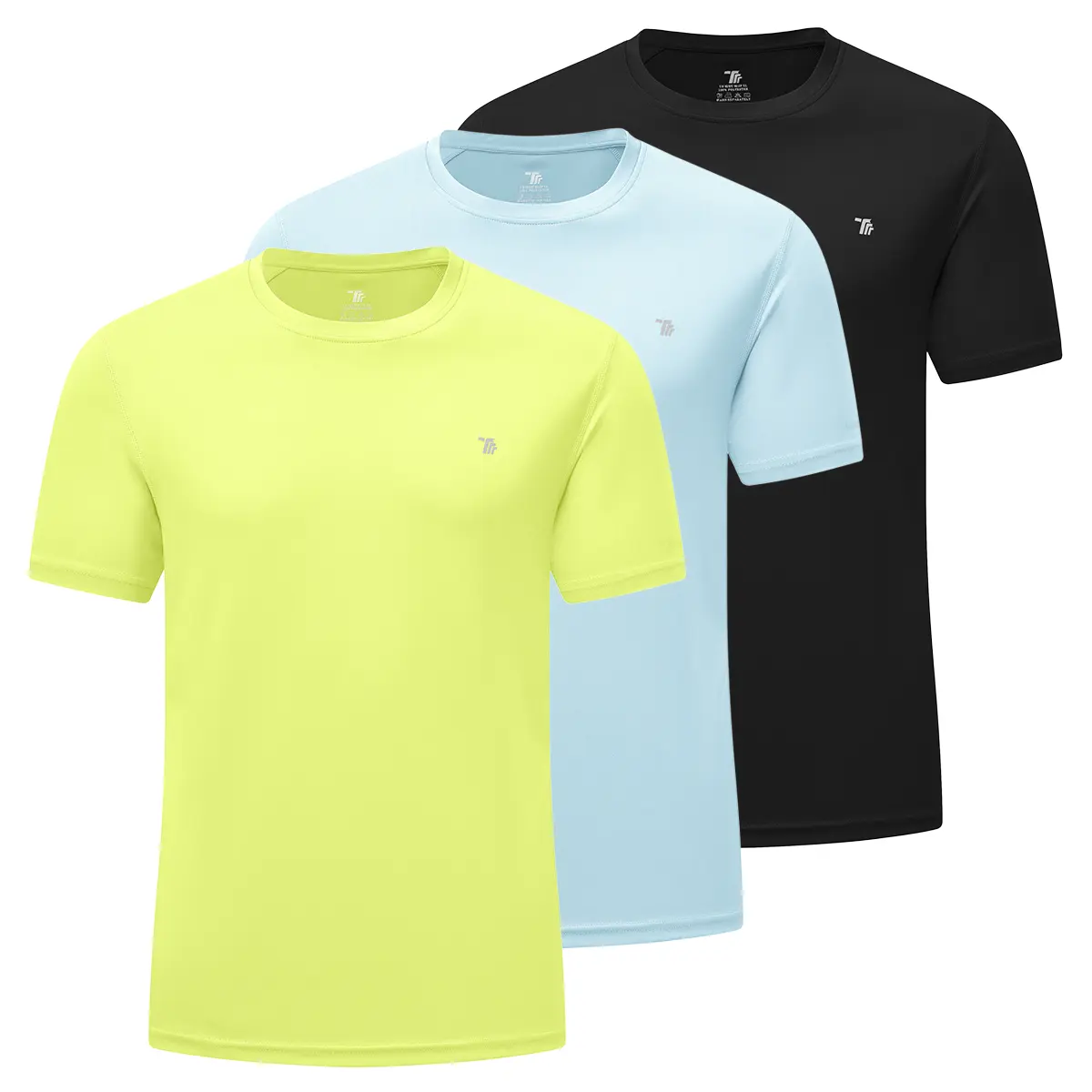 TBMPOY Men's Rash Guard 1 to 3 Pack UPF 50+ Sun Protection Short Sleeve Quick Dry Swim Shirts Lightweight Fishing Surfing Athletic Workout T-Shirts fathersdaygift