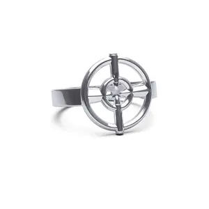 CROSSHAIR RING - Stay Calm Under Pressure with This Unique Design from NIGHTMARE Collection