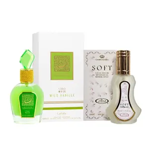 2 Pack of Thameen Collection Musk Wild Vanille Eau de Parfum Spray for Women 100ml and Soft 35 ml perfume