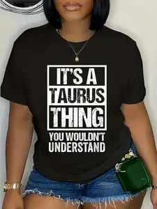 100% Cotton A Taurus Thing You Wouldn't Understand Astrology Zodiac T-Shirt