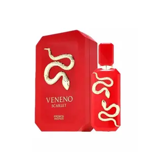 French Avenue Veneno Scarlet EDP Unisex Fragrance 3.4 Fl Oz/100ml Sweet Gourmand Notes Perfect for Evening Wear | Long lasting scent .
