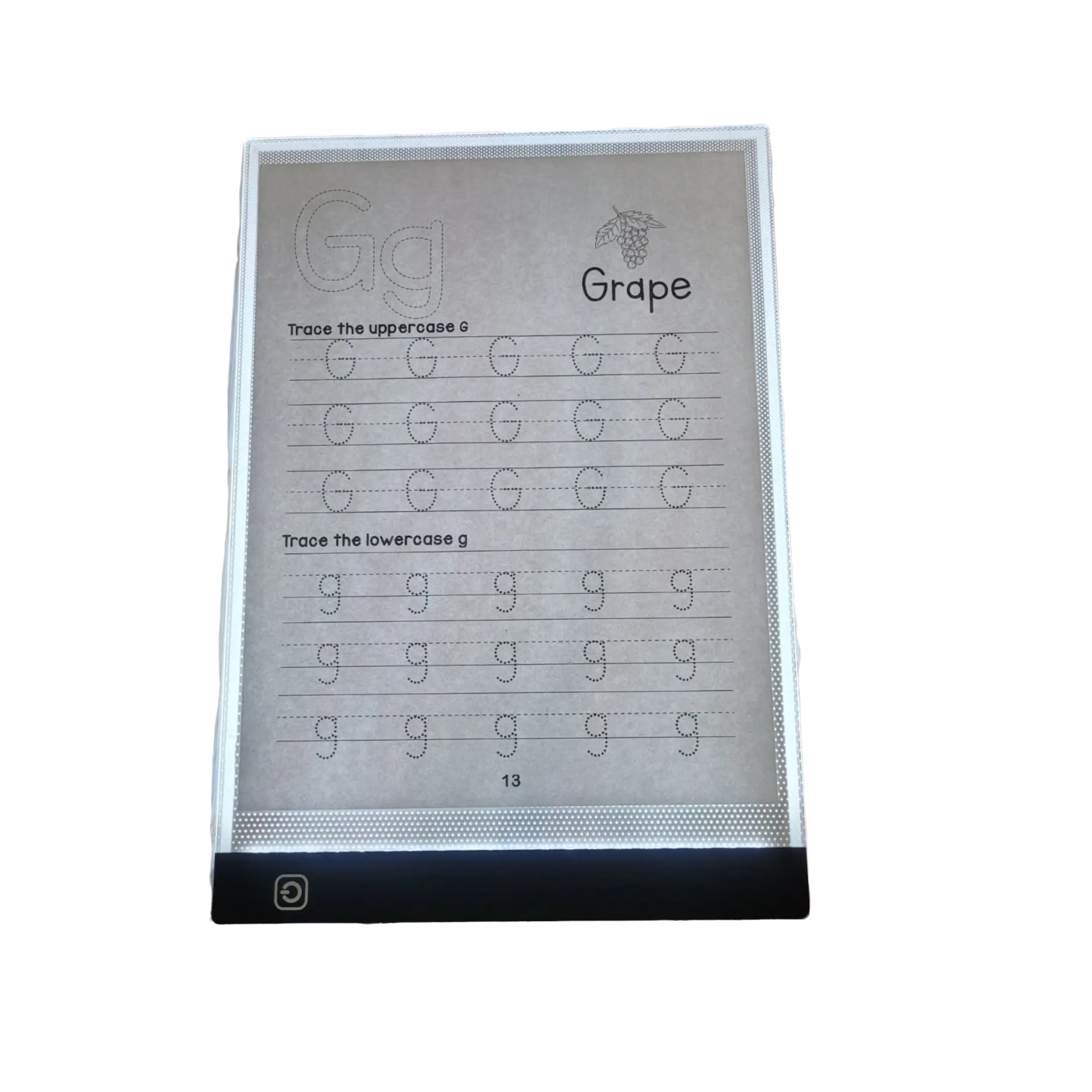 A4 LED Light Box for Tracing and Drawing-Ultra Thin Adjustable Light