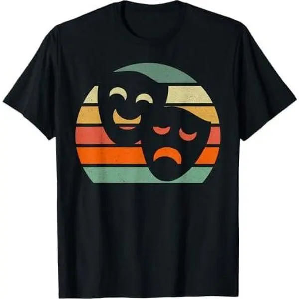 Vintage Theater Designs For Men Women Broadway Drama Musical T-Shirt