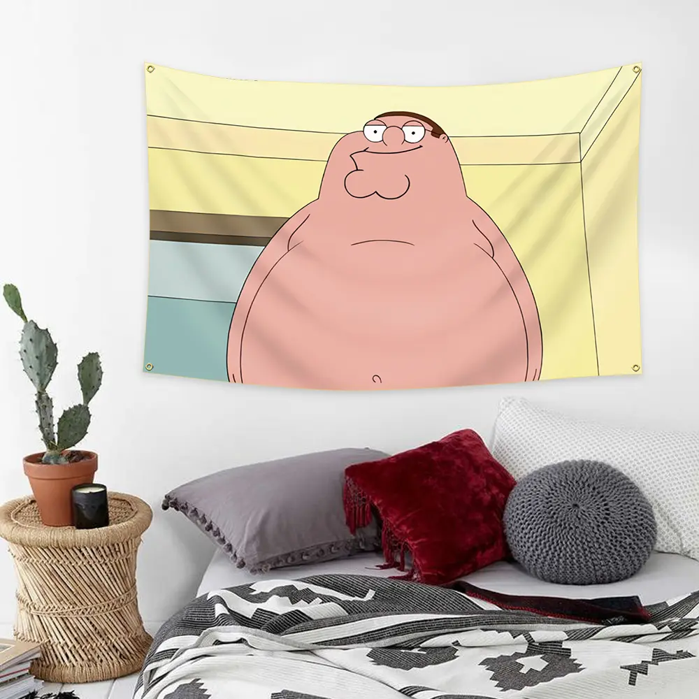Funny House Pete Grayson Flag, 3x5 Feet Banner, Durable Men Cave Wall Flag, University Dorm Room Decor, Bedroom Dorm Decor, Outdoor Party Decoration, Durable Decorative Tapestry, Wall Tapestries