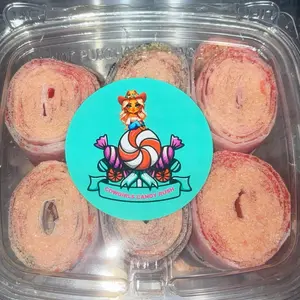 Cowgirls Candy Rush Strawberry Lemonade Fruit By The Foot Rolls-Assorted Sweet-Sour Rolls