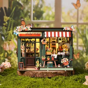 Handmade Wooden 3D Model Kit, DIY Assembly Toy House Decoration, Perfect Gift for Birthdays & Holidays, Ideal for Collectors