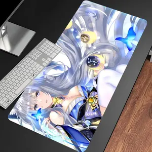 Azur Lane Game Mouse Pad Tool Mat HD Printing Computer Gamers Locking Edge Non-slip Mause Pads Keyboard PC Desk Pad