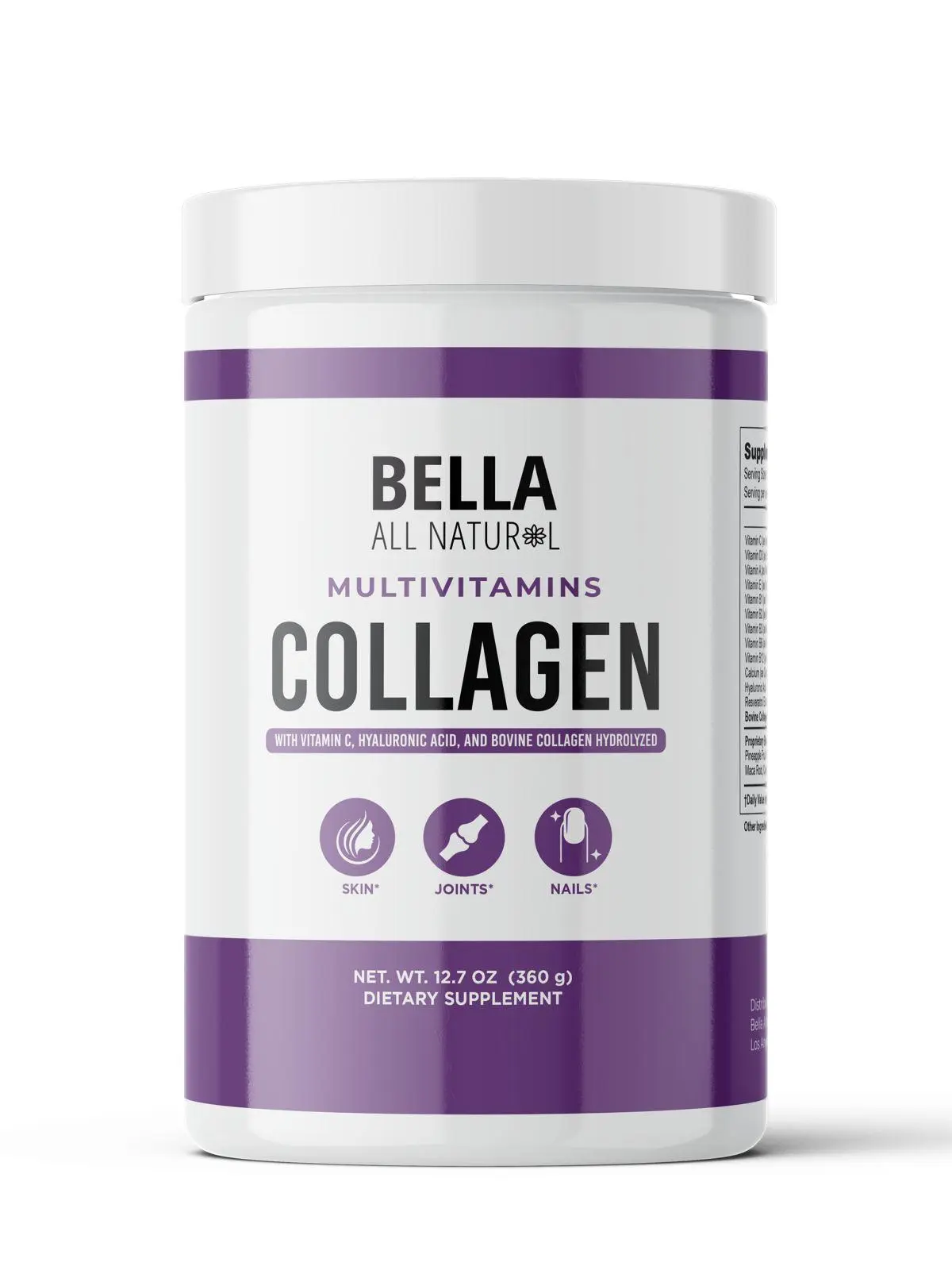 Bella All Natural Collagen Powder - 360g