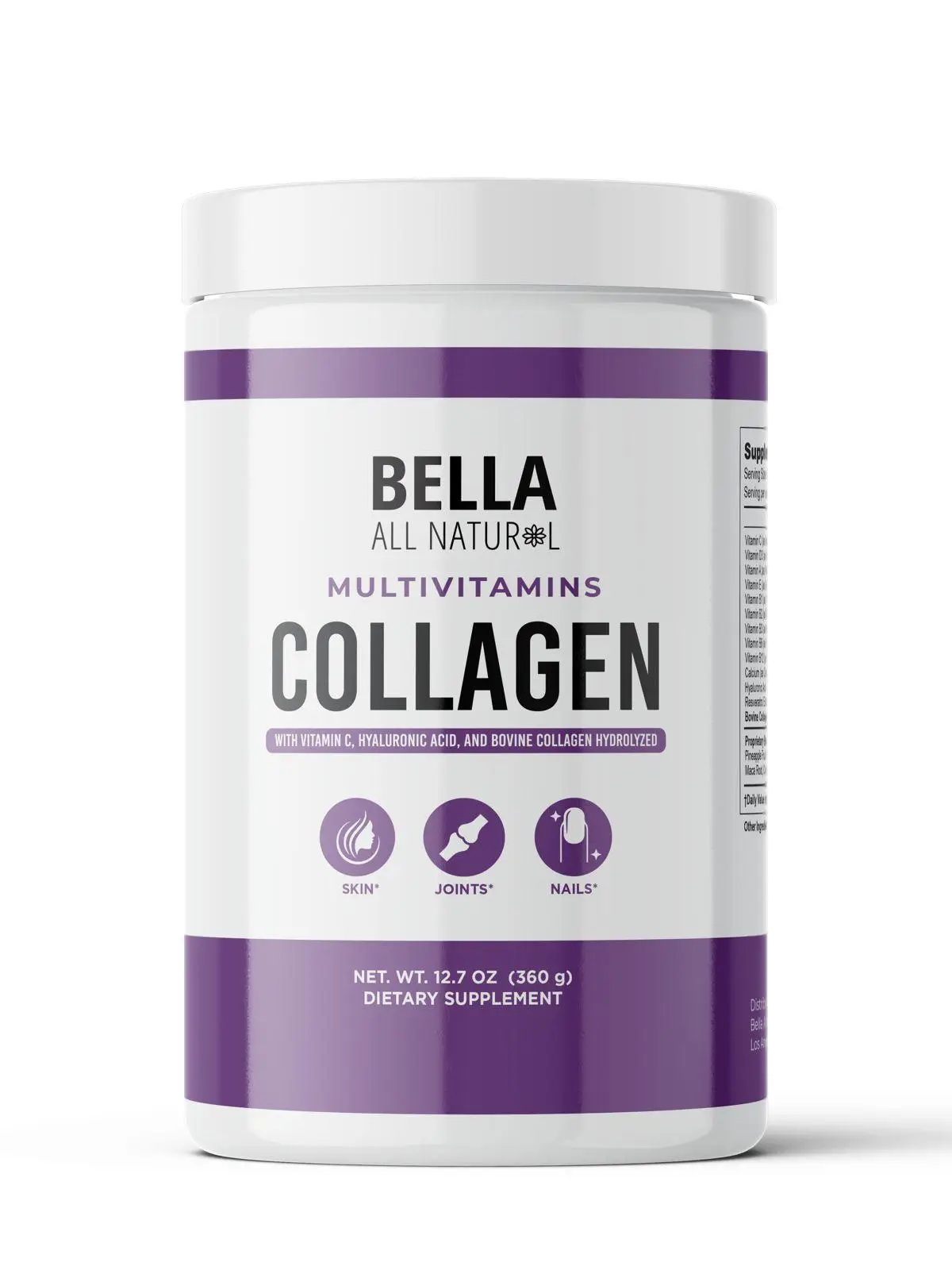 Bella All Natural Collagen Powder - 360g