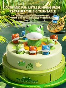 The Crime of Frogs Jumping Frog Catching Game with 3 Speed Modes & Built-in Storage for Safe Fun & Family Interaction