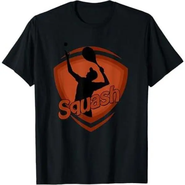 Squash T-Shirt Gift Ball Court Team Racket Team Sport T-Shirt