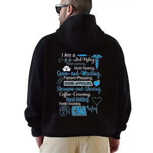 I Am a CNA Funny Quote Casual Hoodie Sweatshirt