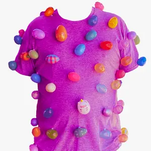 Viral velcro reusable Easter egg shirt in any color