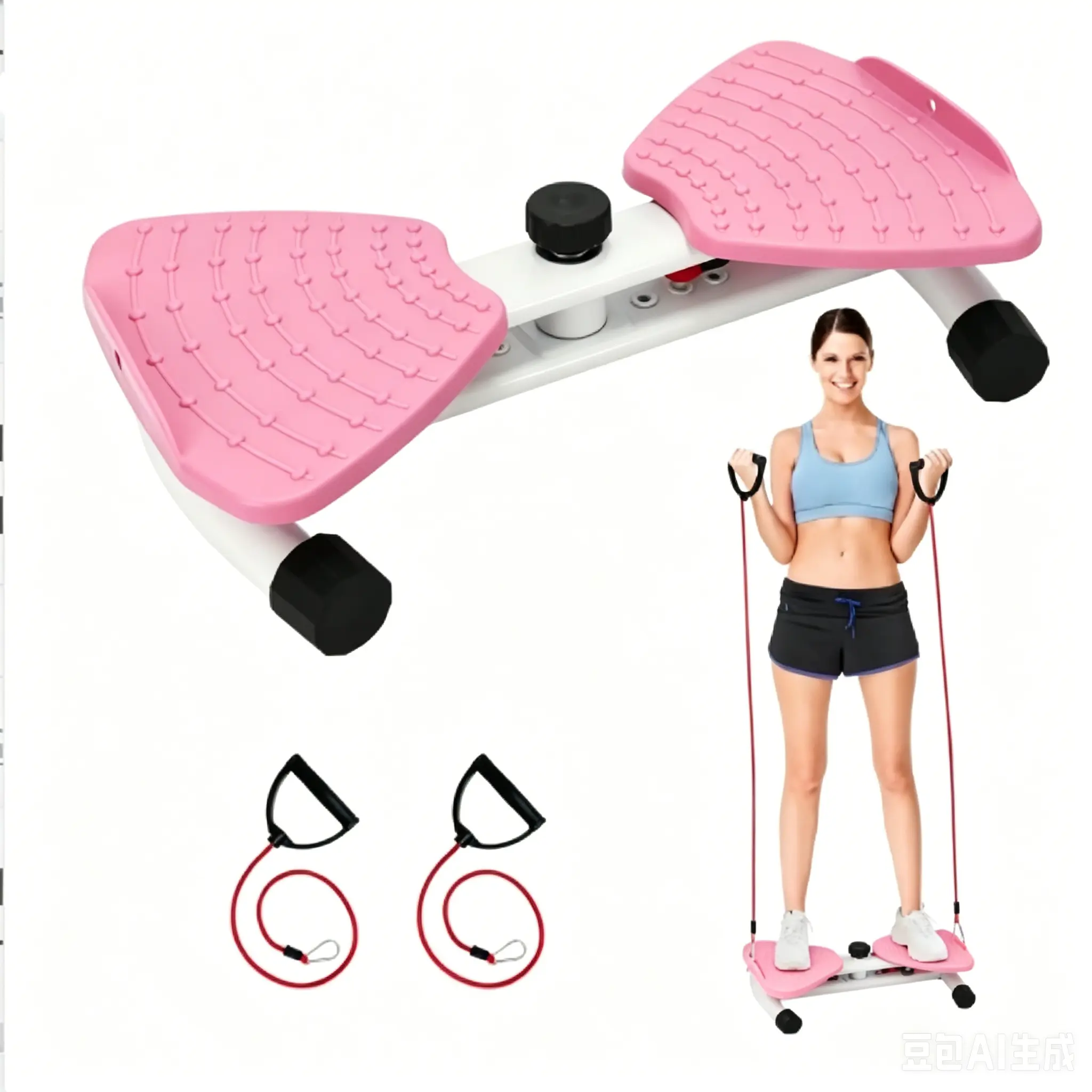 2026 Portable Waist Twist Machine - Non-Slip, No Noise, Wide-Stance Abdominal Toning Equipment for Ab & Waist Training