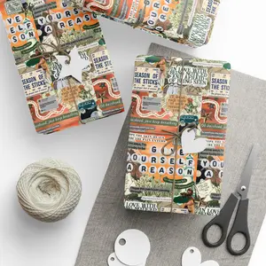 Noah Kahan Vibe Vintage Wrapping Paper, For Holiday Wrap Gift, Lyrics Music Wrapping Paper, Fangirt Gift, Gift For Her, Indie Folk Music Wrapping Paper, Noah Kahan Album Wrapping Paper