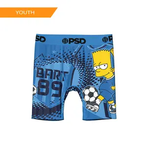 PSD Youth Boys The Simpsons - Club Springfield Boxer Brief - Soft, Breathable and Comfortable Stretch Underwear PSD Youth Boys The Simpsons - Club Springfield Boxer Brief - Soft, Breathable and Comfortable Stretch Underwear