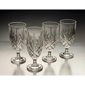 212 MAIN Handmade Godinger Dublin Iced Beverage Drinkware, Set of 4, Handmade Set, Iced Drinkware