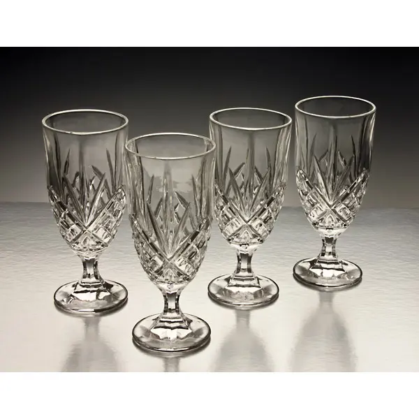 212 MAIN Handmade Godinger Dublin Iced Beverage Drinkware, Set of 4, Handmade Set, Iced Drinkware