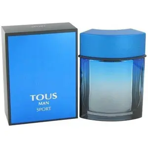 Tous TOUS MAN SPORT Eau de Toilette for Male, 3.4oz Refreshing Energetic Aroma with Lemon Aldehyde, Cedar Base, Adventure Spirit Scent, Single Item, New In Box