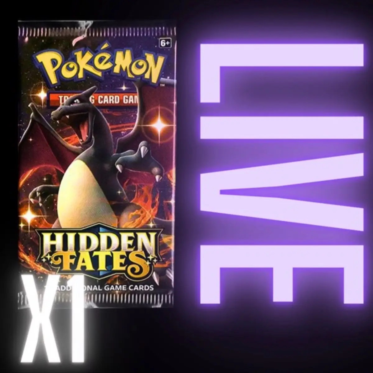 Pokémon Hidden Fates Booster Pack Card Game