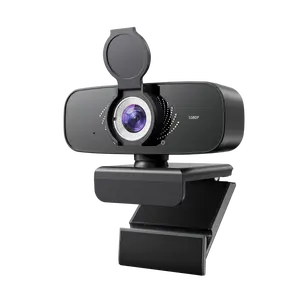 AEICIK 1080P HD Webcam with Microphone, Auto Light Correction & Plug and Play USB Camera for Zoom Meetings, Remote Work, Online Classes, Streaming, Teams, Skype & Google Meet