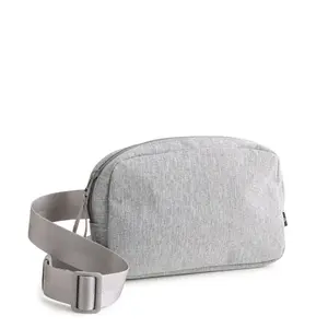 Vera Bradley Women's Outlet Lighten Up Large Cube Belt Bag Medium Heather Gray