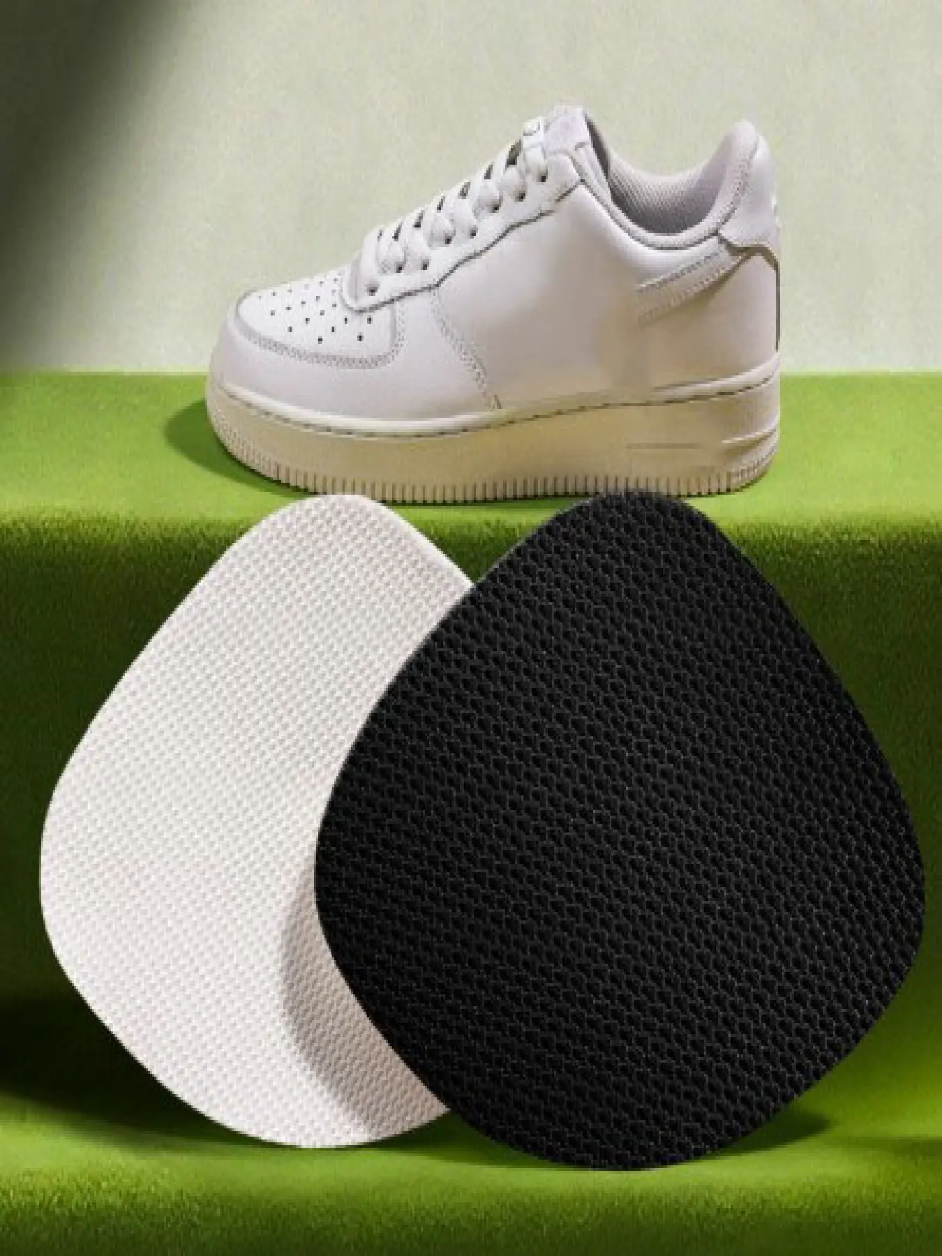 4pcs Self-Adhesive Shoe Repair Patches, Breathable Mesh Material, Durable & Easy to Use, Perfect for Sneakers & Sports Shoes