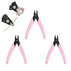 3 Pcs Rhinestone Remover Tool, Nail Art Decoration Remover Crystals Remove Cuticle Cutter Clipper Trimmer Scissors for Small Pieces,Salon and Home DIY Accessory for Manicure