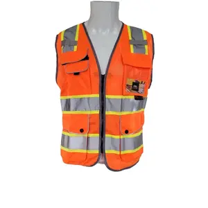 Orange safety vest Orange safety vest