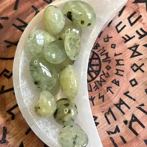 Prehnite Crystal Tumbles