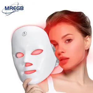 MREGB LED Photon Facial Mask – 7-Color Light Therapy Skin Care, Anti-Aging & Acne Treatment for Home Use MREGB LED Photon Facial Mask – 7-Color Light Therapy Skin Care, Anti-Aging & Acne Treatment for Home Use