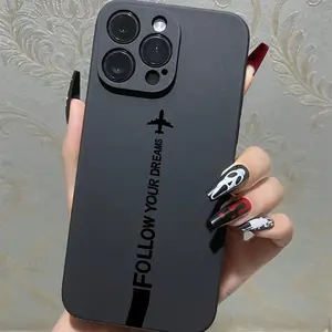 Creative Airplane Pattern Phone Case, TPU Decorative Phone Protector Cover, Phone Accessories,phone Case Suitable for Iphone11/12/13/14/15/16/17 Pro Promax Air Plus.