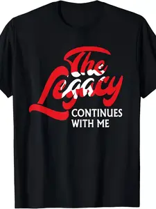 Delta Sigma Theta Sorority, The Legacy Continues with Me T-Shirt Same Style for Men And Women 2025 Summer Short-Sleeved Printed T-Shirt Pure 220G