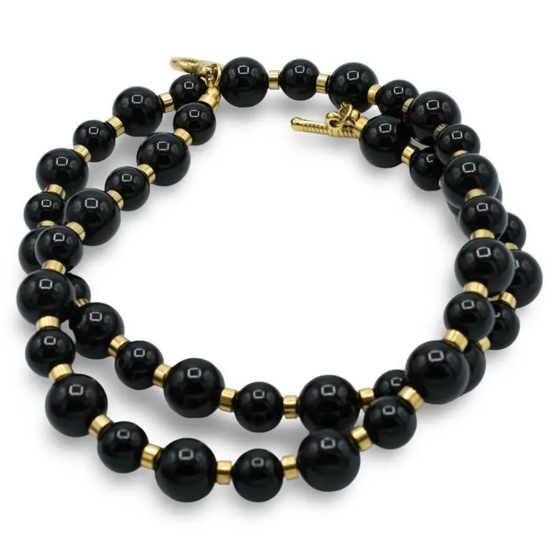 Onyx Necklace - Perfect for Any Occasion, Elegant Design, Lightweight & Versatile Accessory