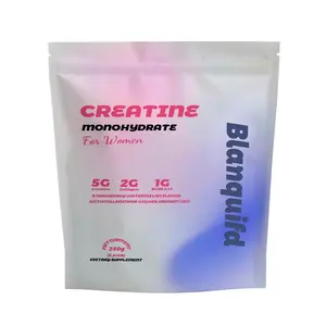 Creatine Monohydrate for Women with Collagen and BCAA's - Fitness Supplement Powder for Muscle, Healthy Hair, Skin, Nails and Recovery