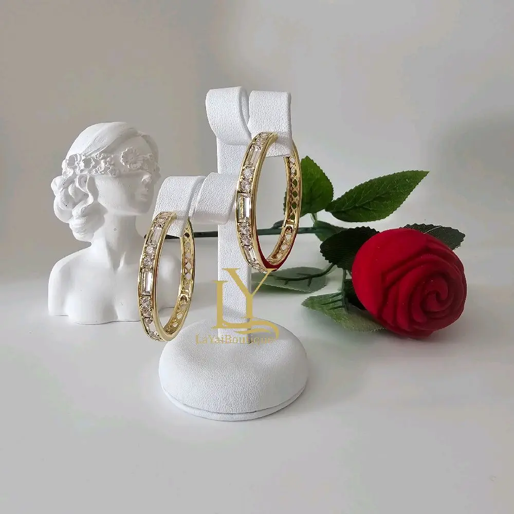 LaYaiBoutique #1908 high quality 14k gold plated earrings LaYaiBoutique #1908 high quality 14k gold plated earrings