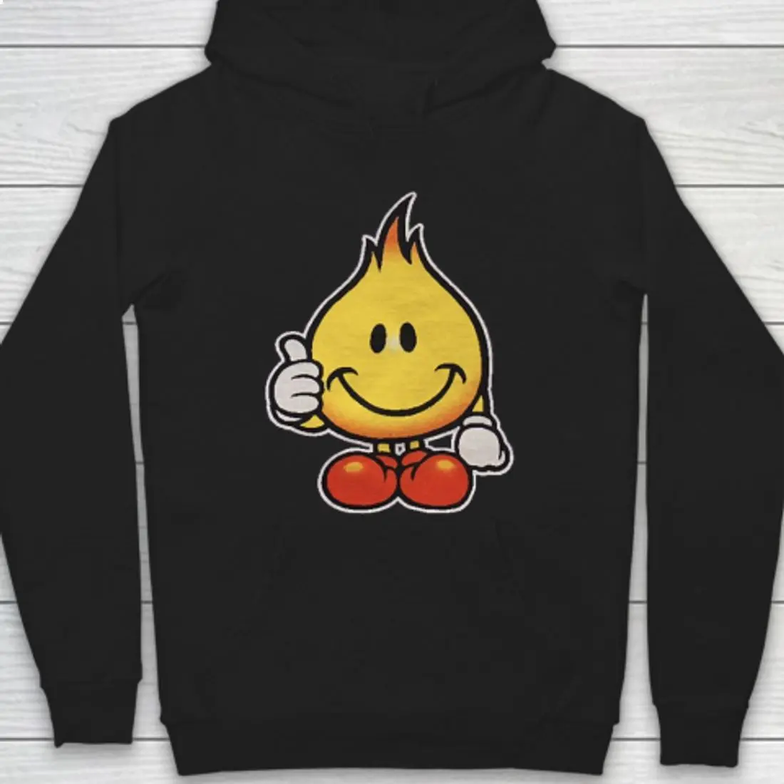 World Industries Flame Boy Hook Ups Skate Hookups Hook Ups 90's Vintage Hoodie