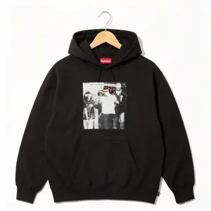 Supreme x Antihero Hooded Sweatshirt, Menswear Fashion 'Black' FW25SW83