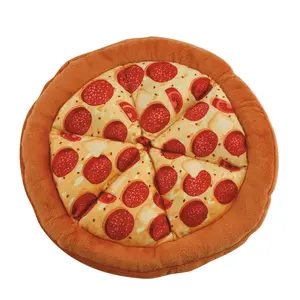 8 1/2" diam. Round Stuffed Play Food Pepperoni Pizzas - 6 Pc.